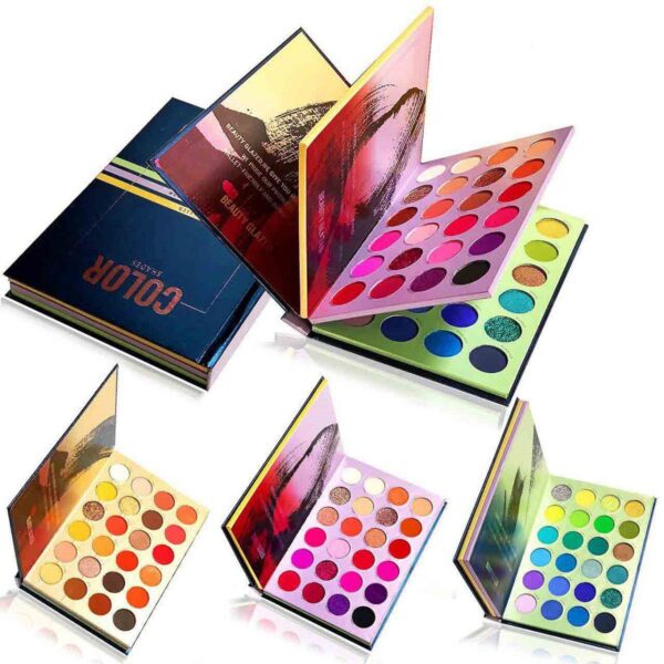 Beauty Glazed Color Shades 72 Colors Eyeshadow Book Palette