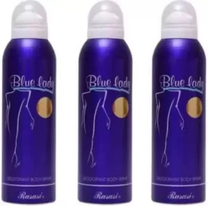 Blue lady Perfume Body Spray For Women 600 ml