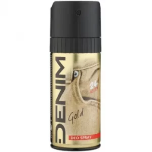 Denim - Déodorant spray Gold - Lot de 3 - 150 ml