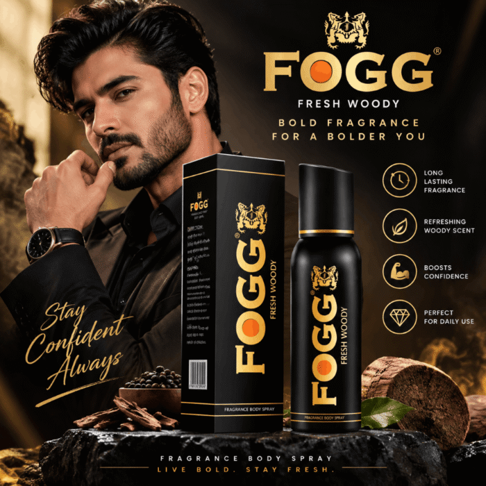 Fogg Fresh Woody Body Spray 120ml