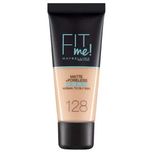 Maybelline Fit Me Matte & Poreless Foundation 128 Warm Nude