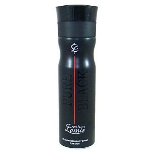 Pure Black Creation Lamis Fragranced Body Spray For Men 200 ml