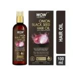 Wow Skin Science Red Onion Black Seed Onion Oil with Comb - 100ml