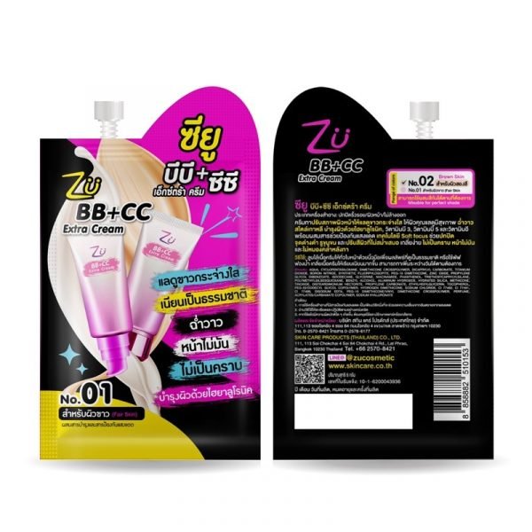 ZU BB+CC Extra cream 6g sachet