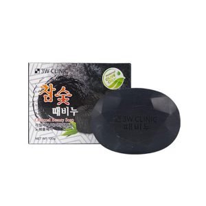 3W Clinic Charcoal Beauty Soap 120g