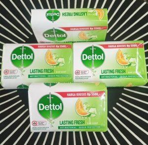 DETTOL Solid Soap LASTING FRESH - 105g