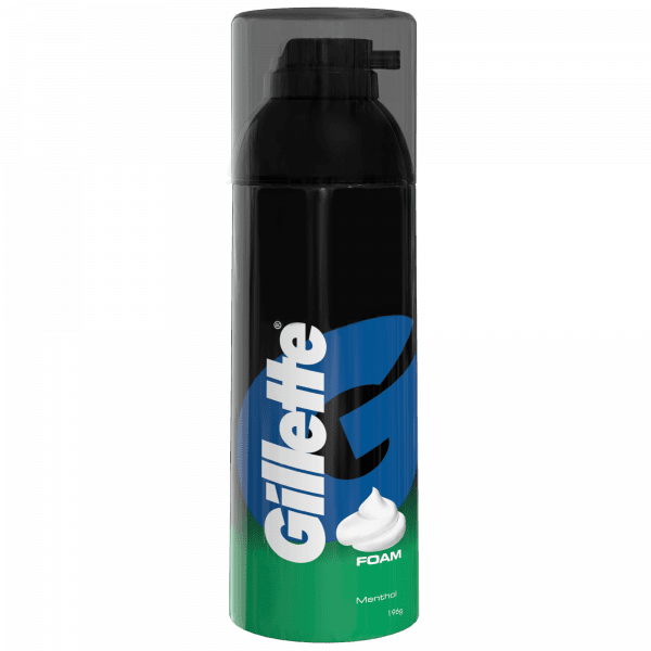 Gillette Foam Menthol 196 gm