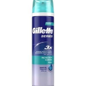 Gillette Series Protection Shave Gel With Almond Oil 200ml