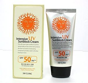 Intensive Uv Sunblock Cream Spf50 Pa+++ 70ml