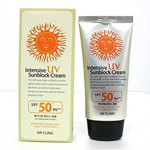 Intensive Uv Sunblock Cream Spf50 Pa+++ 70ml