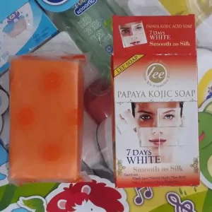 Lee Papaya Kojic Soap 7 Days White Soap-160g