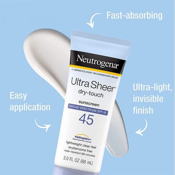 Neutrogena Ultra Sheer Dry-Touch Sunscreen 88ml - SPF 45