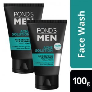 Ponds_Men Face Wash Acne Solution Clear 100g