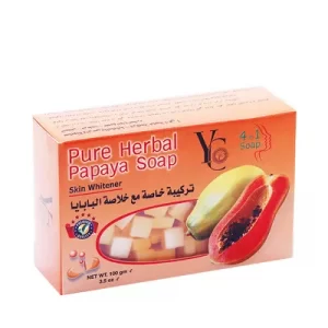 YC Pure Herbal Papaya 4 In 1 Soap