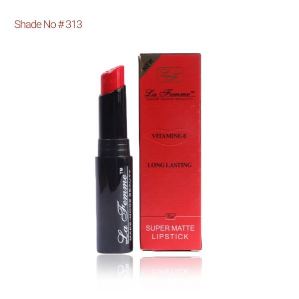 La Femme Super Matte Lipstick –Shade No # 313