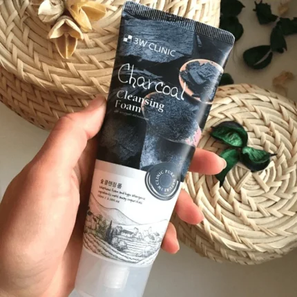 3W Clinic Charcoal Cleansing Foam 100ml