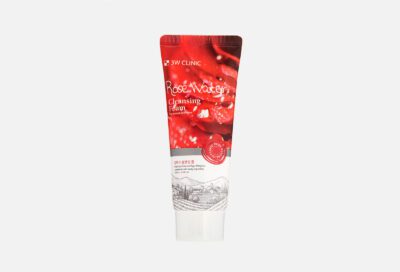 clinic charcoal cleansing foam face wash