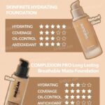 SheGlam: Complexion Pro Long Lasting Breathable Matte Foundation - Image 3