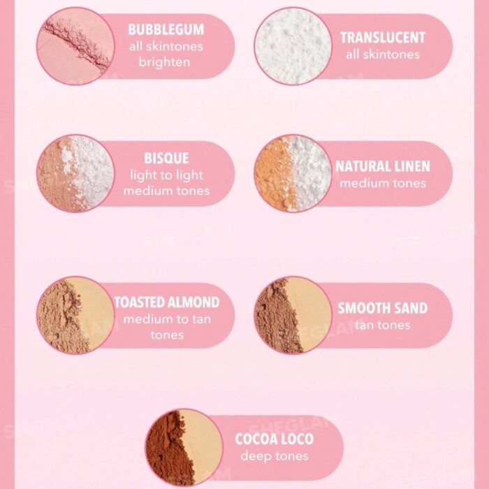 SheGlam: Insta-Ready Face & Under Eye Setting Powder Duo - Image 3