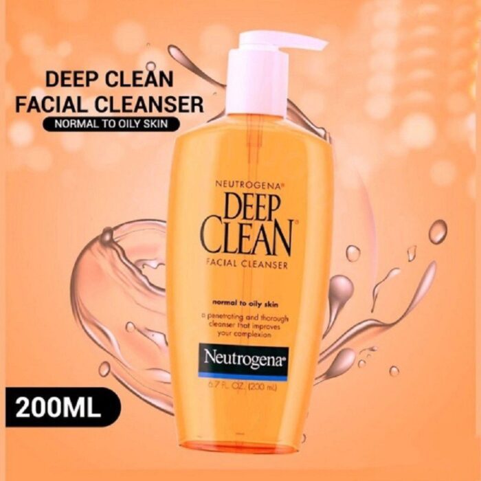 Neutrogena Deep Clean Facial Cleanser 200ml - Image 1