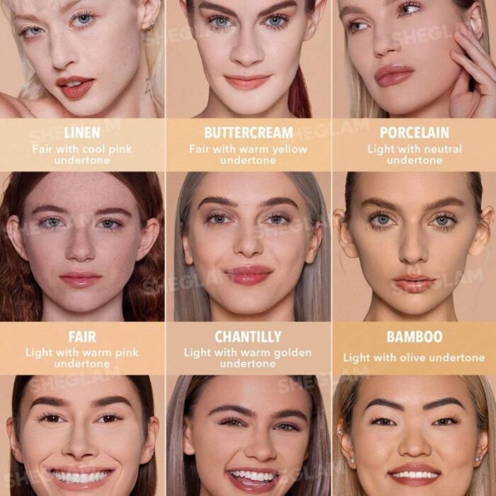 SheGlam: Skin Focus High Coverage Powder Foundation - Image 2