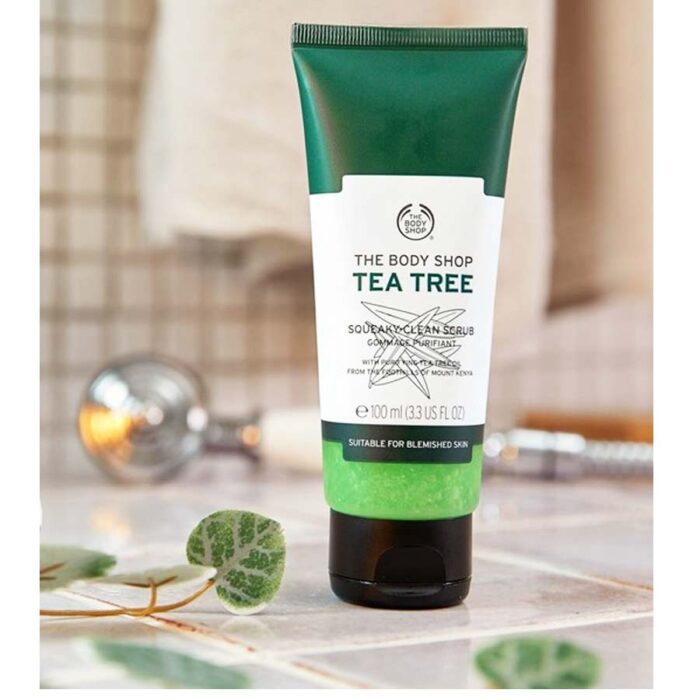 The Body Shop Tea Tree Squeaky Clean Scrub - Image 1