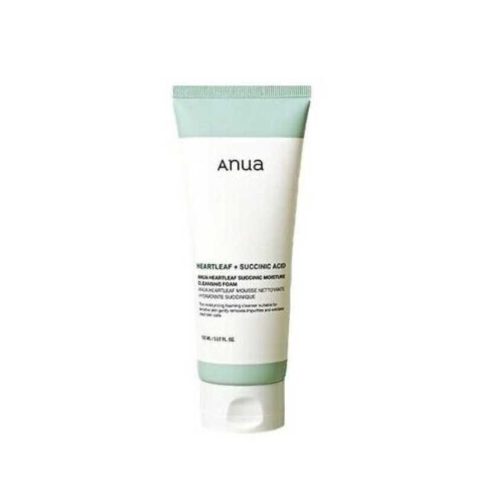 ANUA Heartleaf Succinic Moisture Cleansing Foam 150 ml - Image 1