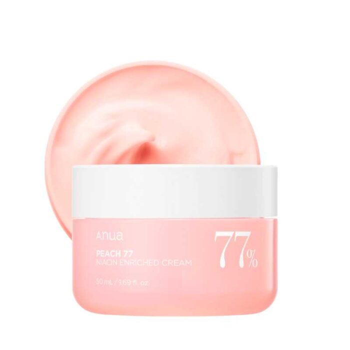 ANUA Peach 77% Niacin Enriched Cream - 50ml - Image 1