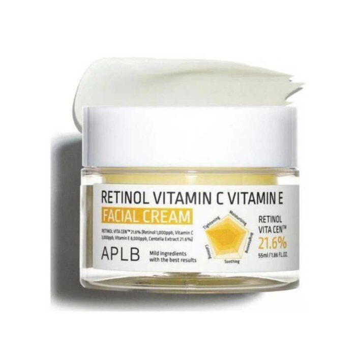 APLB Retinol Vitamin C Vitamin E Facial Cream 55ml - Image 1
