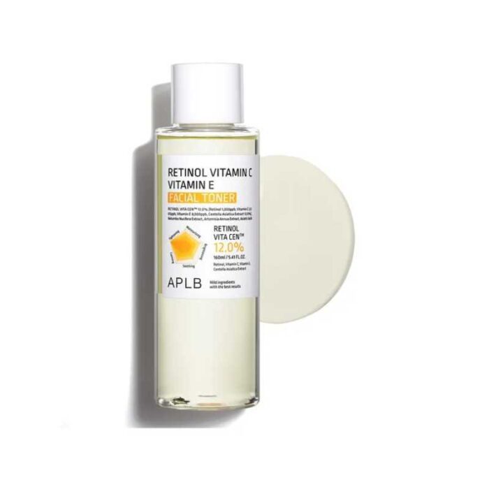 APLB Retinol Vitamin C Vitamin E Facial Toner 160ml - Image 1