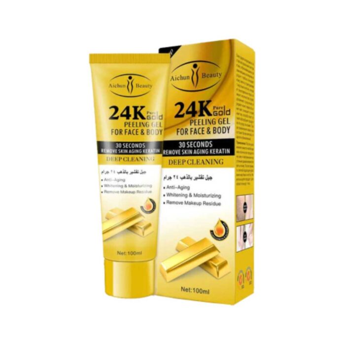 Aichun Beauty 24k Pure Gold Peeling Gel 100ml - Image 1