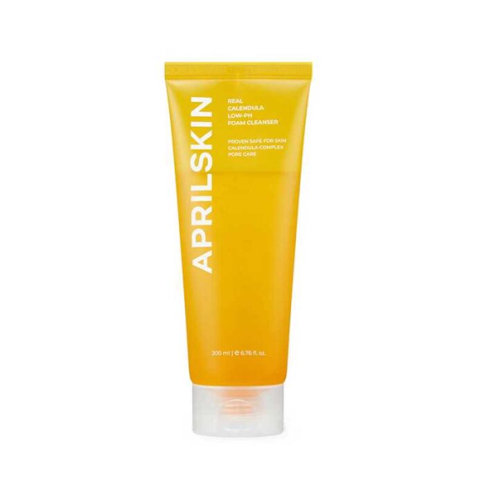 April Skin CALENDULA LOW-PH FOAM CLEANSER 200g - Image 1