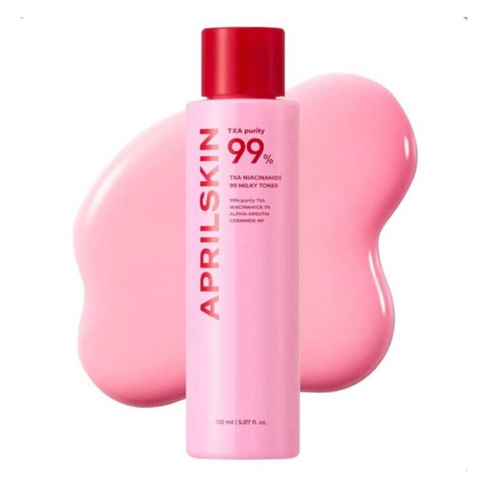 April Skin TXA NIACINAMIDE TONING SHOT 99 MILKY TONER 150ml - Image 1