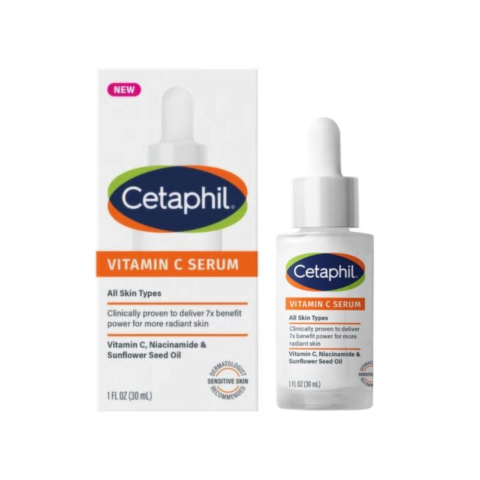 Cetaphil All Skin Types Vitamin C Serum 1 fl oz 30 ml - Image 1