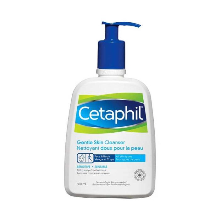 Cetaphil Gentle Skin Cleanser for Nattoyant Doux Pour La Peau Sensitive Skin 500 ml - Image 1
