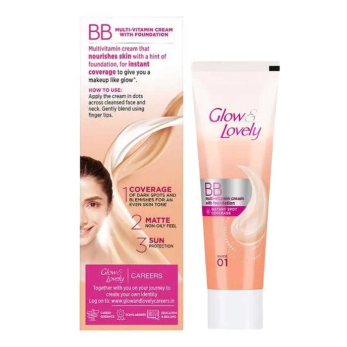 Glow & Lovely BB Multivitamin Cream With Foundation 40 g - Image 1
