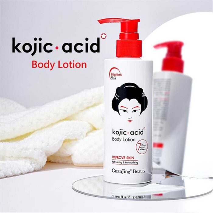 Guanjing Beauty Kojic Acid Whitening Body Lotion 230g - Image 1