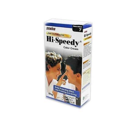 HI-SPEEDY Hair Colour (Black)-60g