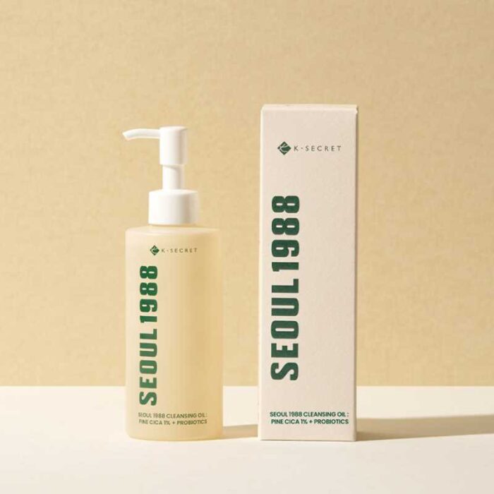 KSECRET SEOUL 1988 Cleansing Oil : Pine Cica 1% + Probiotics 200 ml - Image 1
