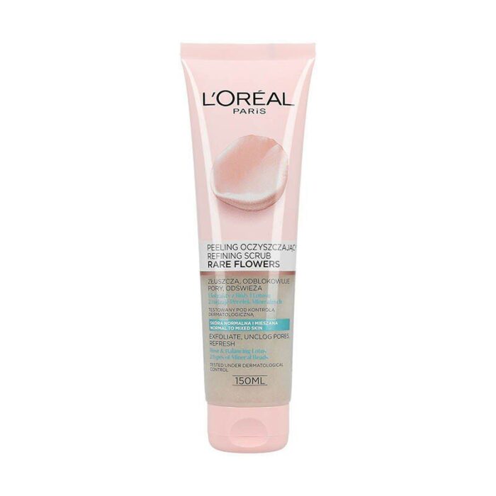 L'Oreal Paris Rare Flowers Refining Scrub 150ml - Image 1