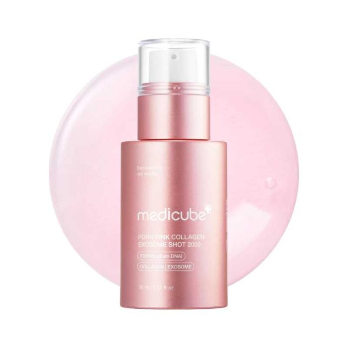 MEDICUBE PDRN Pink Collagen Exosome Shot Serum 2000 (30ml) - Image 1