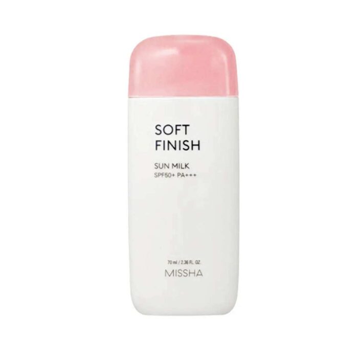 Missha Soft Finish Sun Milk SPF50+ Or PA+++ 70ml - Image 1