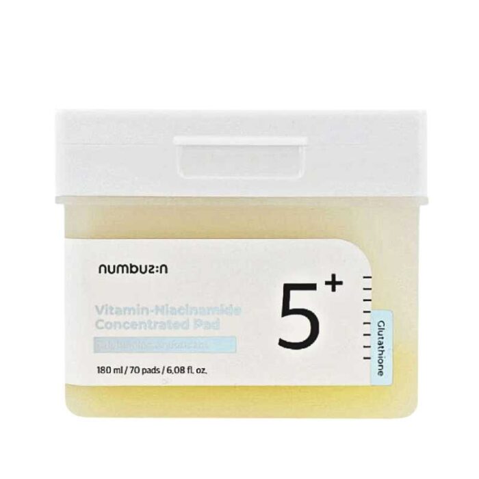 NUMBUZIN No.5 Vitamin-Niacinamide Concentrated 70 Pads - 180ml - Image 1