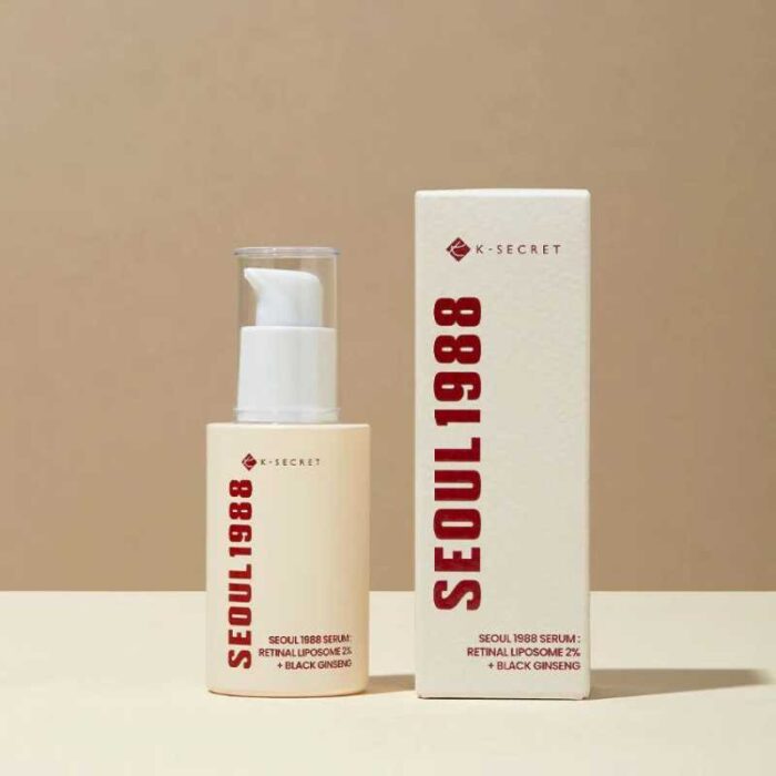 KSECRET SEOUL 1988 Serum : Retinal Liposome 2% + Black Ginseng 30 ml - Image 1