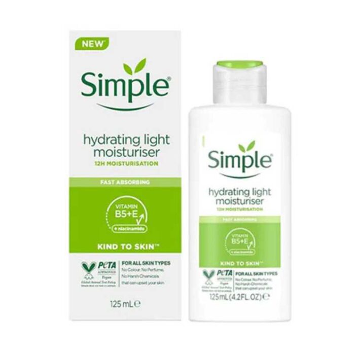 Simple Kind to Skin Hydrating Light Moisturiser - 125 ml - Image 1