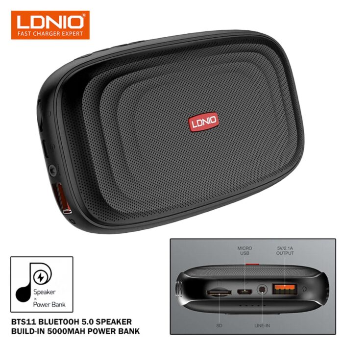 Ldnio BTS11 Bluetooth Speaker + Power Bank - Image 2