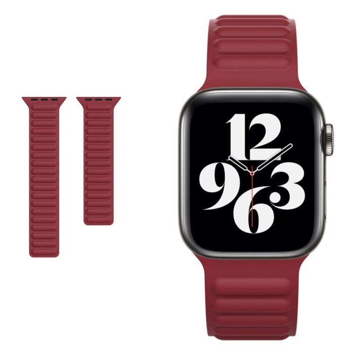 lcw01-80-034-6.jpg COTEetCI Double Magnetic Watch Strap for Apple Watch 42/45/45mm - Image 1