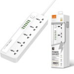 LDNIO SC5614 Power Strip 5 AC Outlets and 6 USB Ports - Image 2