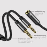 JOYROOM SY-A05 2 in 1 Y-splitter headphone adapter
