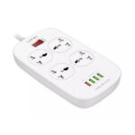 LDNIO SC4407 Power Socket 4 USB QC3.0